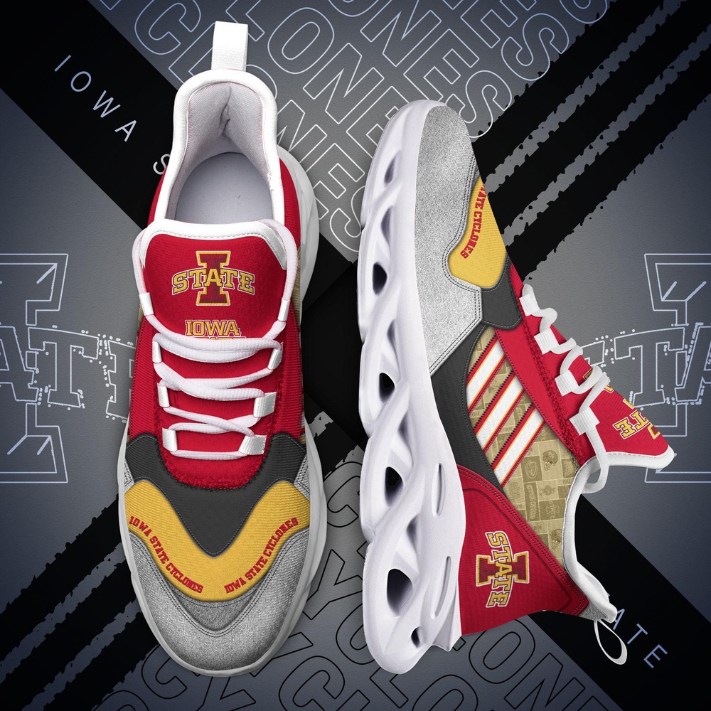 Customized NCAA Iowa State Cyclones Sneaker Max Soul Shoes Stride Elegance Parade Customized NCAA Iowa State Cyclones Sneaker Max Soul Shoes Stride Elegance Parade