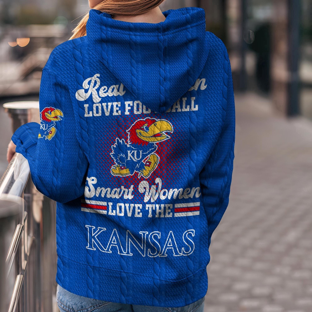 Customized NCAA Kansas Jayhawks Hoodie 3D Athletic Elegance For Fans Customized NCAA Kansas Jayhawks Hoodie 3D Athletic Elegance For Fans