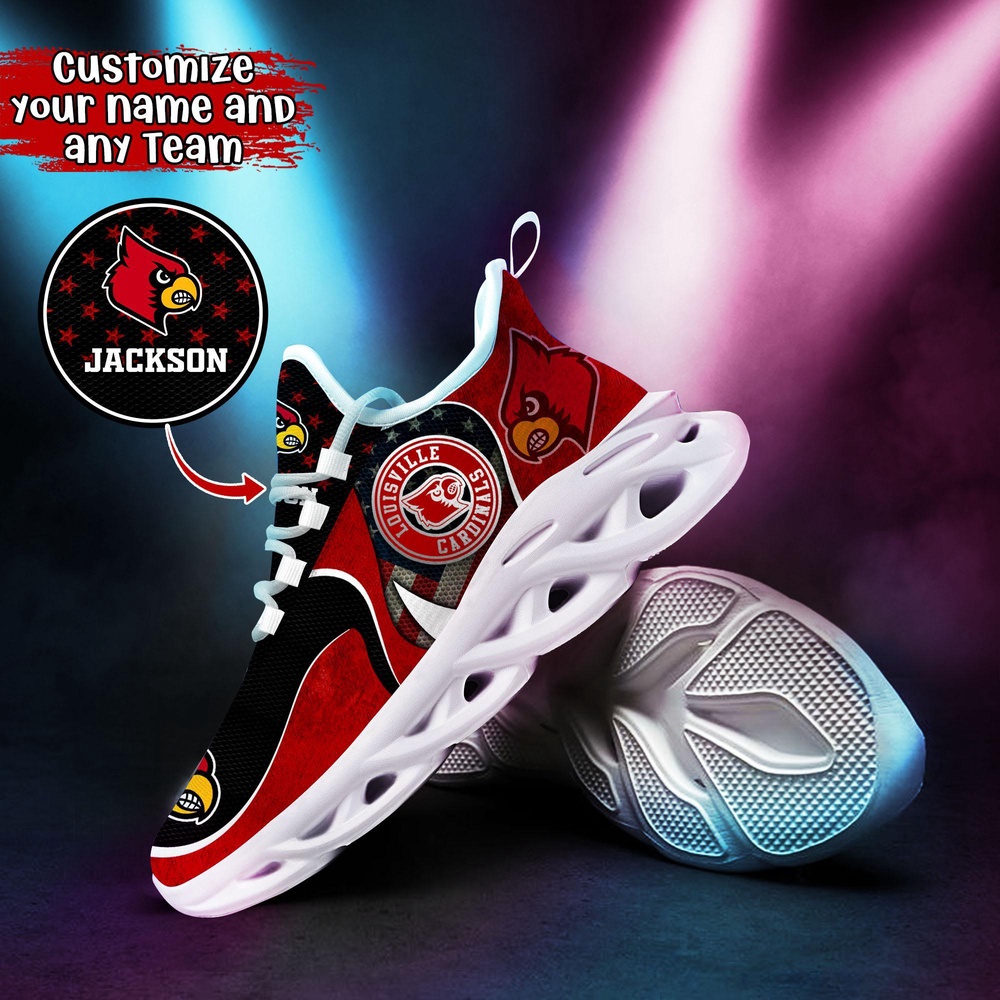 Customized NCAA Louisville Cardinals Sneaker Max Soul Shoes Stride Glamorous Soul Customized NCAA Louisville Cardinals Sneaker Max Soul Shoes Stride Glamorous Soul