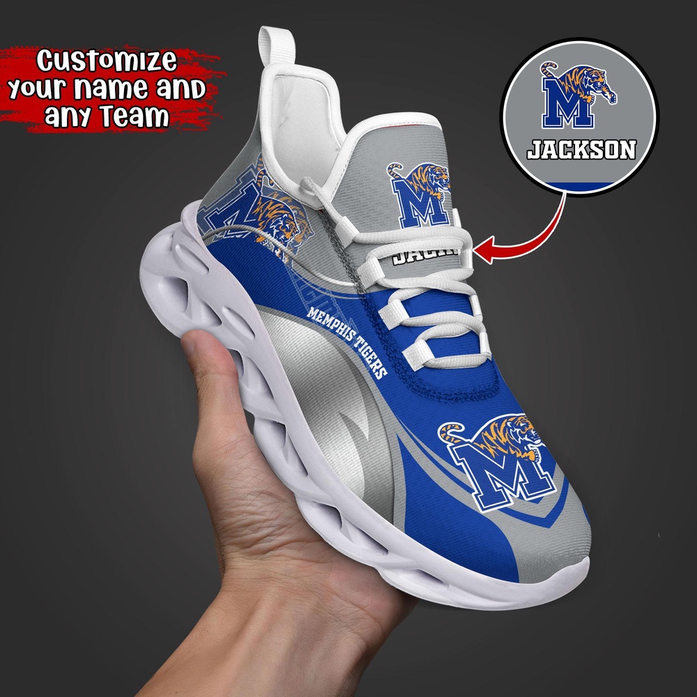 Customized NCAA Memphis Tigers Sneaker Max Soul Shoes Max Soul Motion