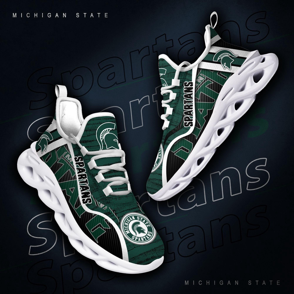 Customized NCAA Michigan State Spartans Sneaker Max Soul Shoes Stride Into Elegance Customized NCAA Michigan State Spartans Sneaker Max Soul Shoes Stride Into Elegance