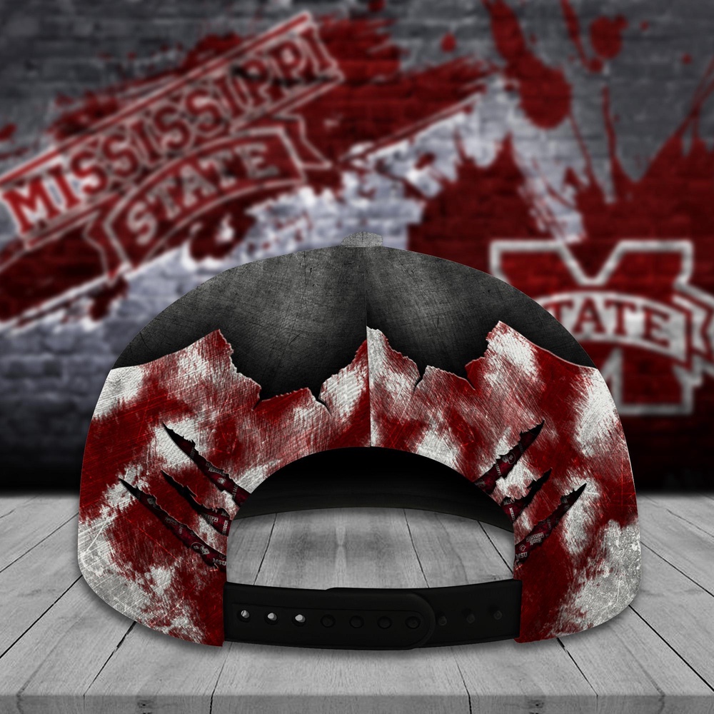 Customized NCAA Mississippi State Bulldogs Baseball Cap Signature Urban Style Customized NCAA Mississippi State Bulldogs Baseball Cap Signature Urban Style