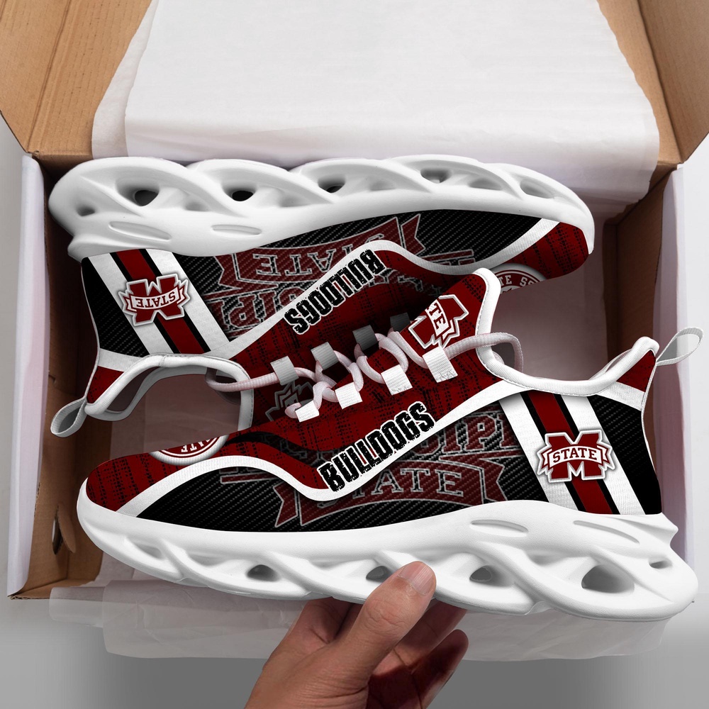 Customized NCAA Mississippi State Bulldogs Sneaker Max Soul Shoes Stride Into Elegance