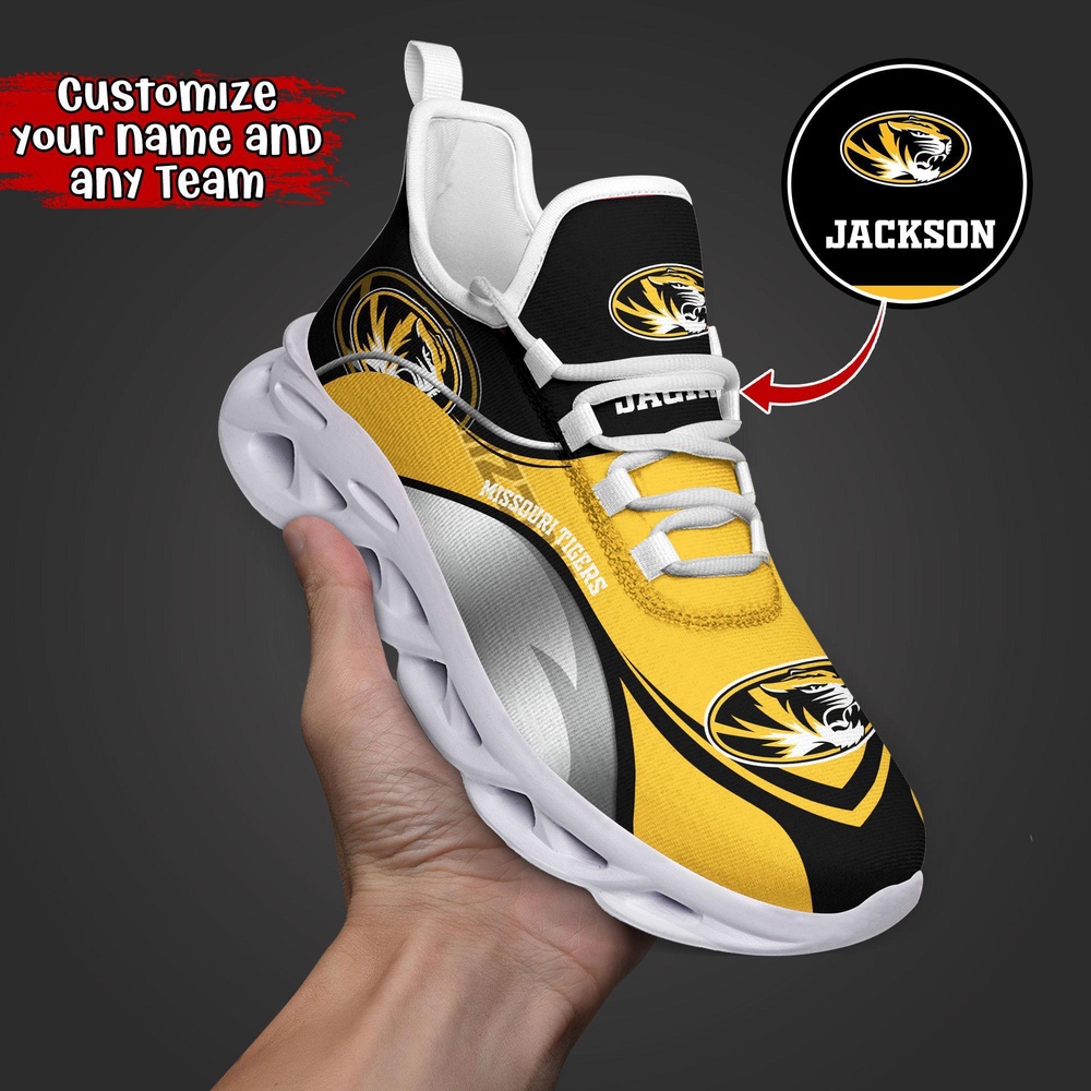 Customized NCAA Missouri Tigers Sneaker Max Soul Shoes Comfortable For Every Occasion Customized NCAA Missouri Tigers Sneaker Max Soul Shoes Comfortable For Every Occasion