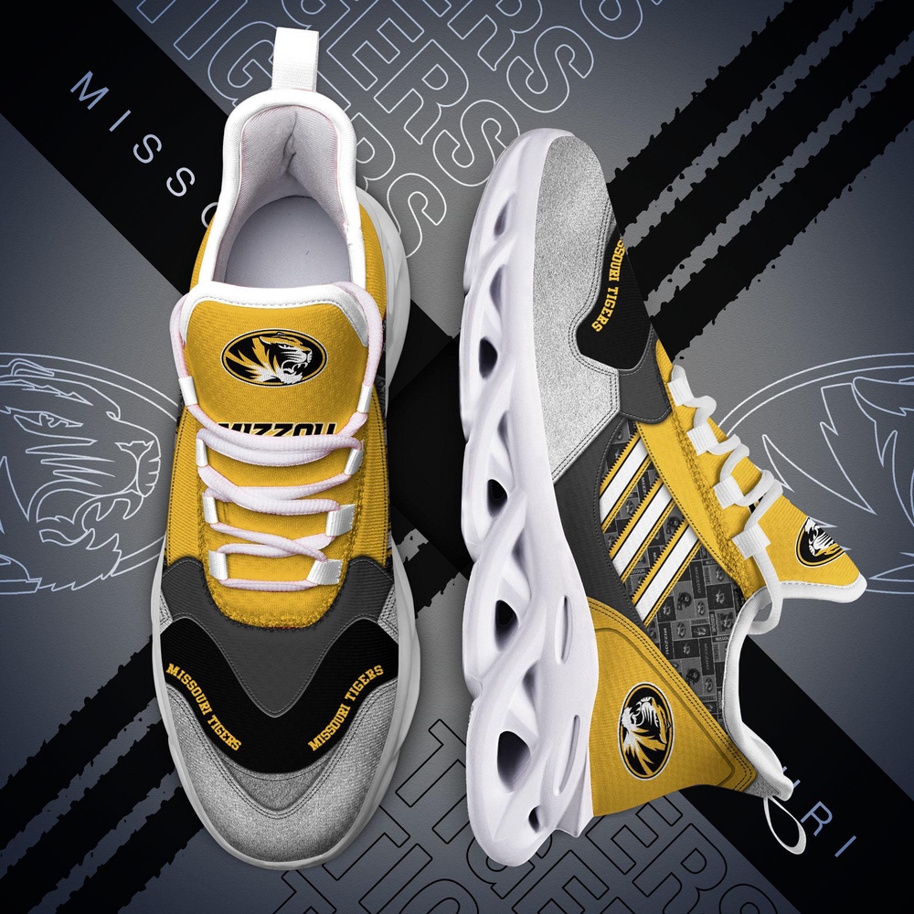 Customized NCAA Missouri Tigers Sneaker Max Soul Shoes Stride Elegance Parade