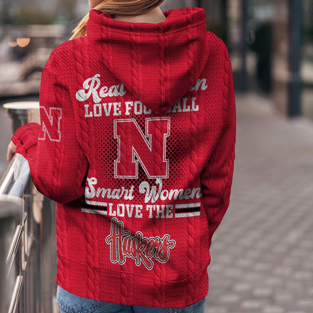 Customized NCAA Nebraska Cornhuskers Hoodie 3D Athletic Elegance For Fans Customized NCAA Nebraska Cornhuskers Hoodie 3D Athletic Elegance For Fans