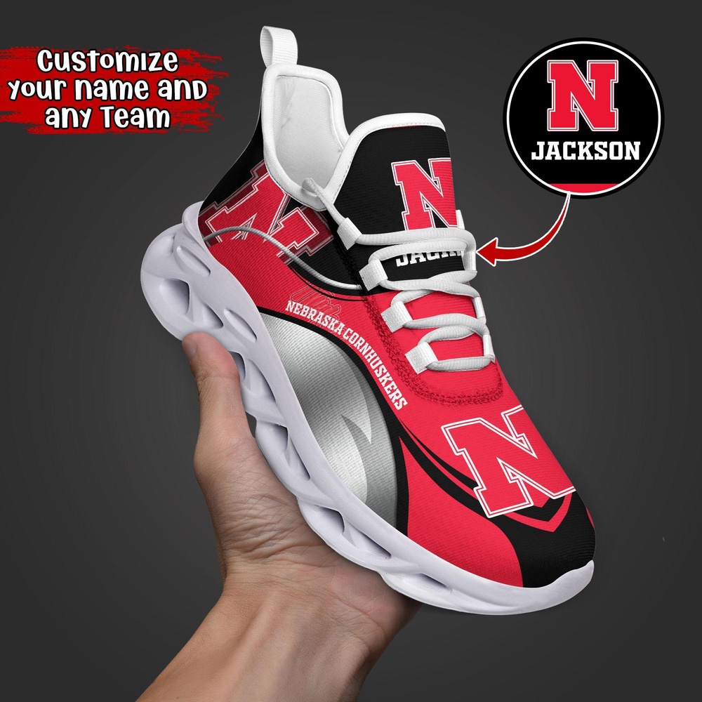 Customized NCAA Nebraska Cornhuskers Sneaker Max Soul Shoes Comfortable For Every Occasion Customized NCAA Nebraska Cornhuskers Sneaker Max Soul Shoes Comfortable For Every Occasion