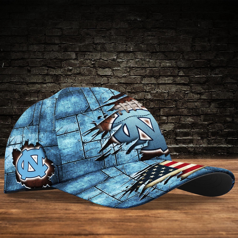 Customized NCAA North Carolina Tar Heels Baseball Cap Forward Streetwear Vibes Customized NCAA North Carolina Tar Heels Baseball Cap Forward Streetwear Vibes