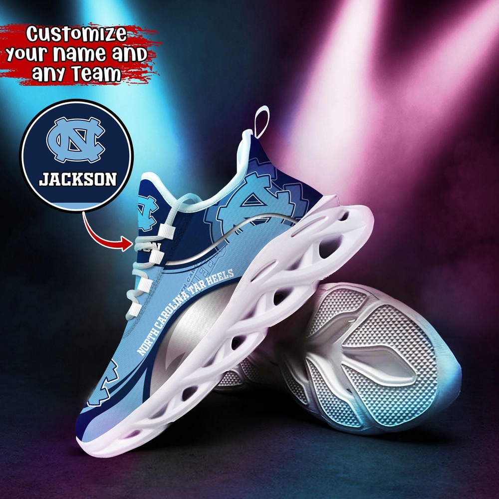 Customized NCAA North Carolina Tar Heels Sneaker Max Soul Shoes Comfortable For Every Occasion Customized NCAA North Carolina Tar Heels Sneaker Max Soul Shoes Comfortable For Every Occasion