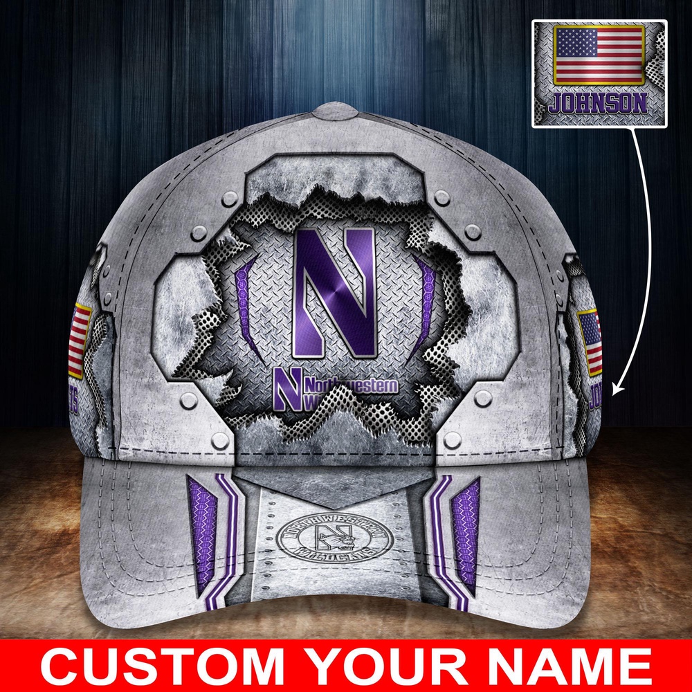 Customized NCAA Northwestern Wildcats Baseball Cap Elegance In Style Customized NCAA Northwestern Wildcats Baseball Cap Elegance In Style