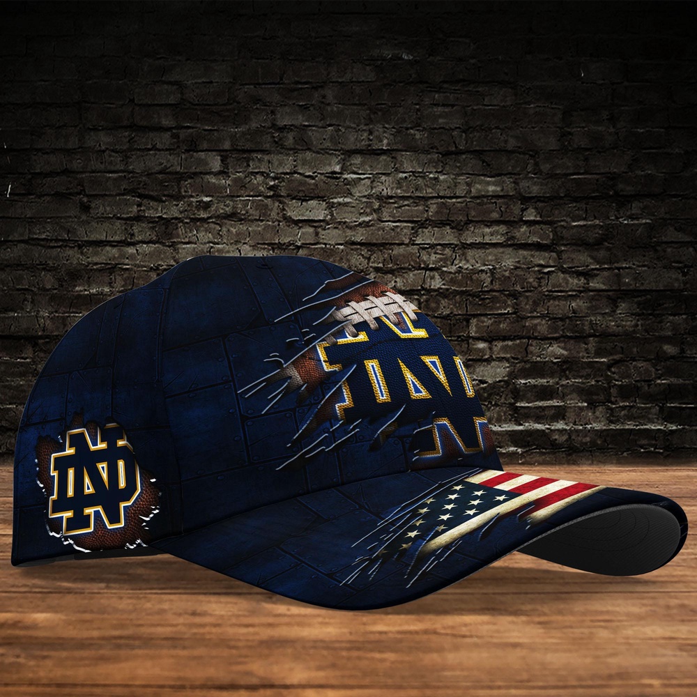 Customized NCAA Notre Dame Fighting Irish Baseball Cap Casual Elegance Threads Customized NCAA Notre Dame Fighting Irish Baseball Cap Casual Elegance Threads