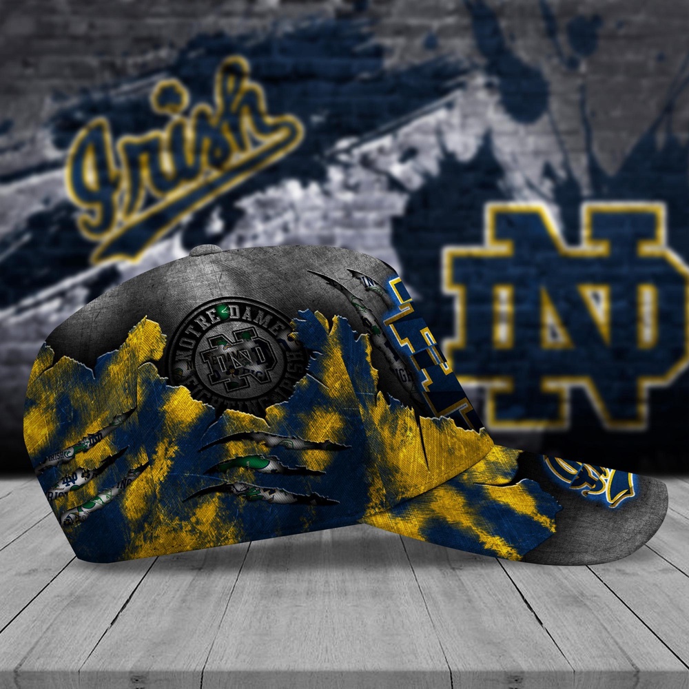 Customized NCAA Notre Dame Fighting Irish Baseball Cap Signature Urban Style Customized NCAA Notre Dame Fighting Irish Baseball Cap Signature Urban Style