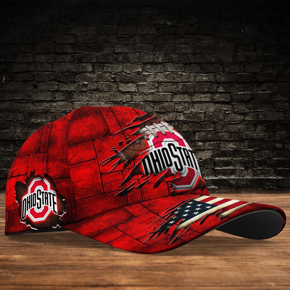Customized NCAA Ohio State Buckeyes Baseball Cap Casual Elegance Threads Customized NCAA Ohio State Buckeyes Baseball Cap Casual Elegance Threads