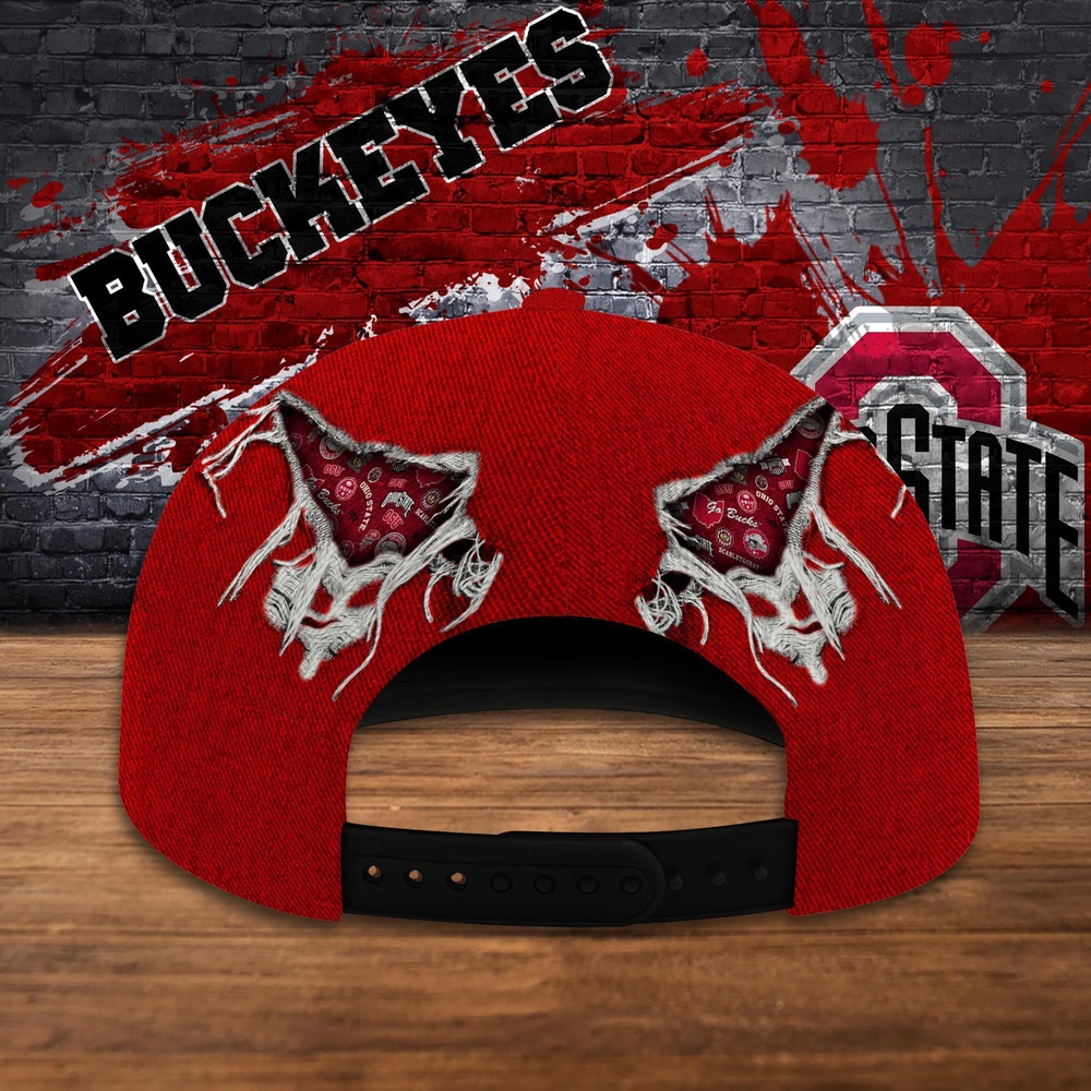 Customized NCAA Ohio State Buckeyes Baseball Cap Chic Vibes in Headwear Customized NCAA Ohio State Buckeyes Baseball Cap Chic Vibes in Headwear