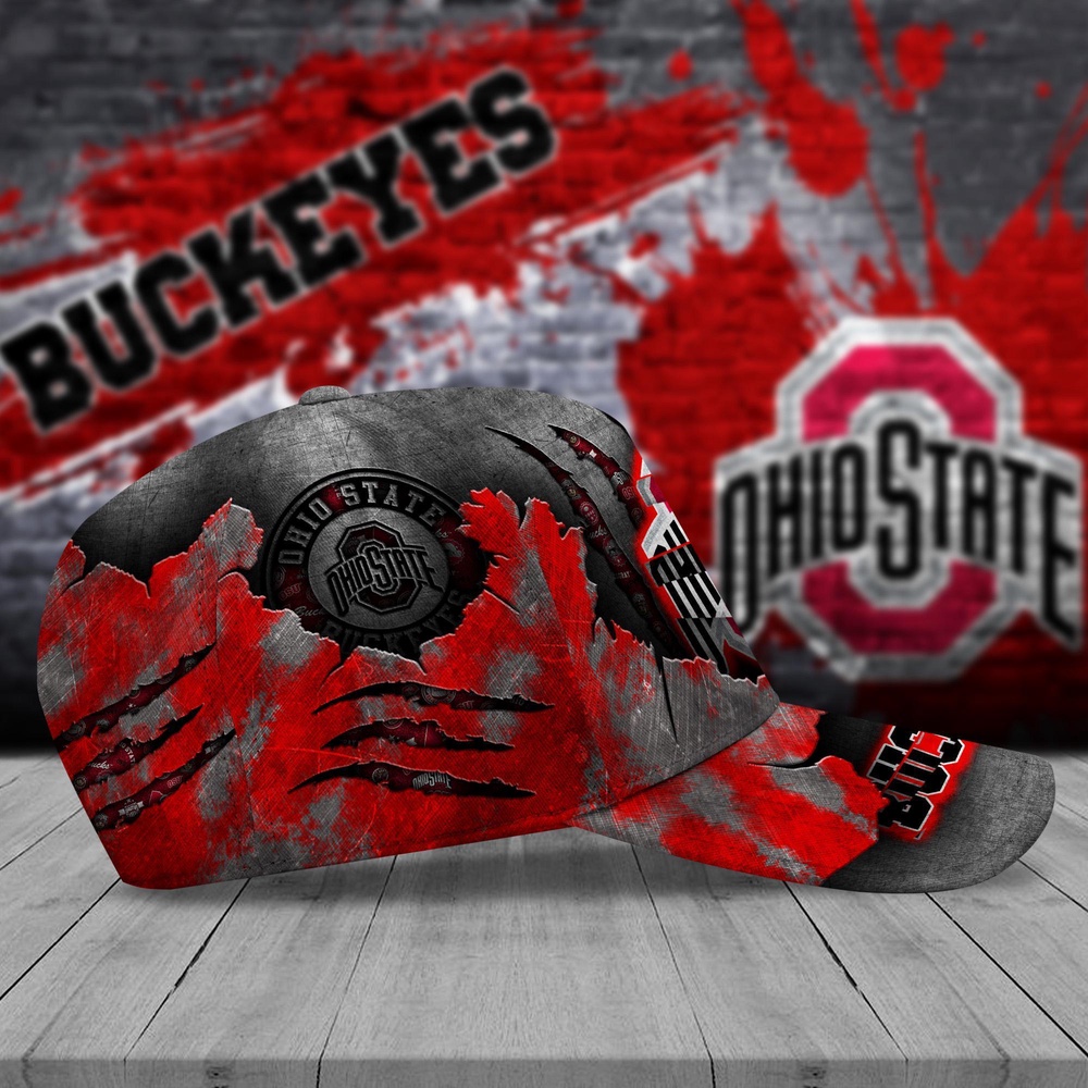 Customized NCAA Ohio State Buckeyes Baseball Cap Signature Urban Style