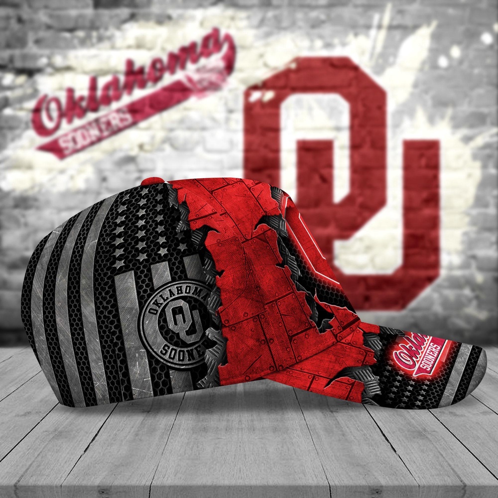 Customized NCAA Oklahoma Sooners Baseball Cap Glamorous Hat Bliss Customized NCAA Oklahoma Sooners Baseball Cap Glamorous Hat Bliss