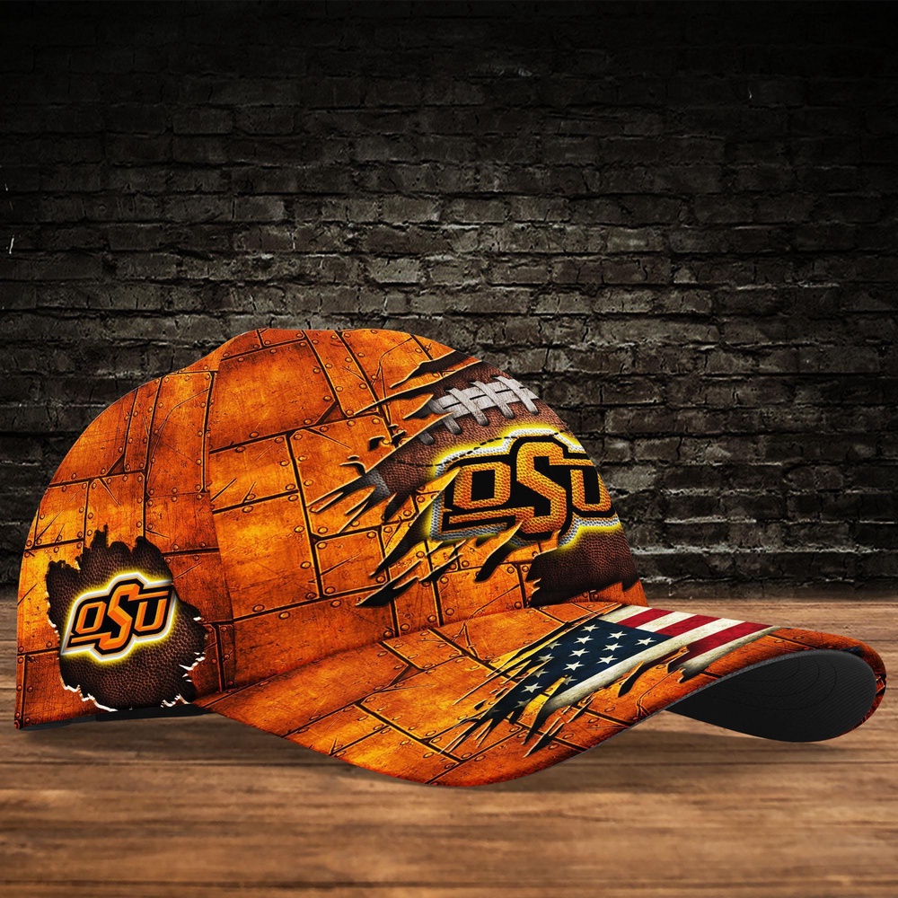 Customized NCAA Oklahoma State Cowboys Baseball Cap Casual Elegance Threads Customized NCAA Oklahoma State Cowboys Baseball Cap Casual Elegance Threads