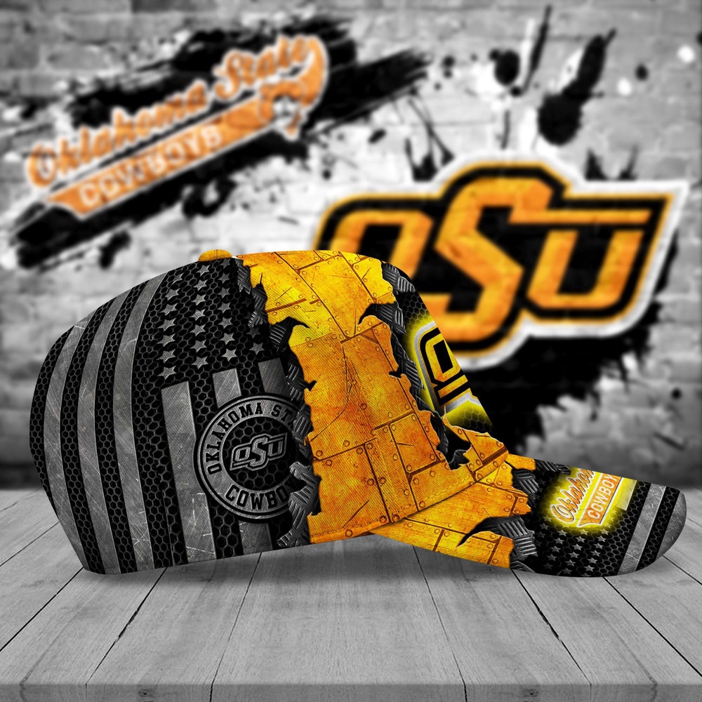 Customized NCAA Oklahoma State Cowboys Baseball Cap Glamorous Hat Bliss Customized NCAA Oklahoma State Cowboys Baseball Cap Glamorous Hat Bliss