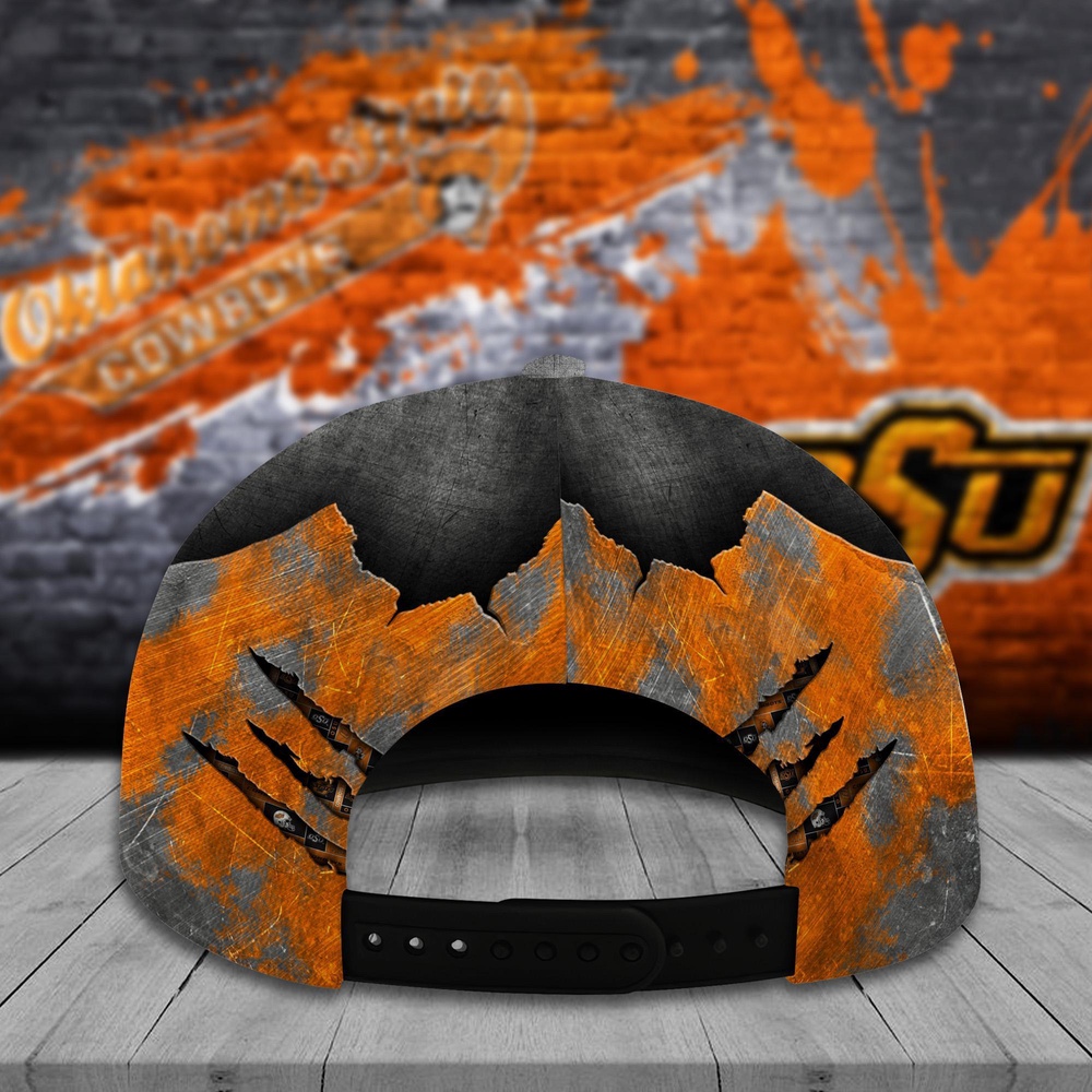 Customized NCAA Oklahoma State Cowboys Baseball Cap Signature Urban Style Customized NCAA Oklahoma State Cowboys Baseball Cap Signature Urban Style