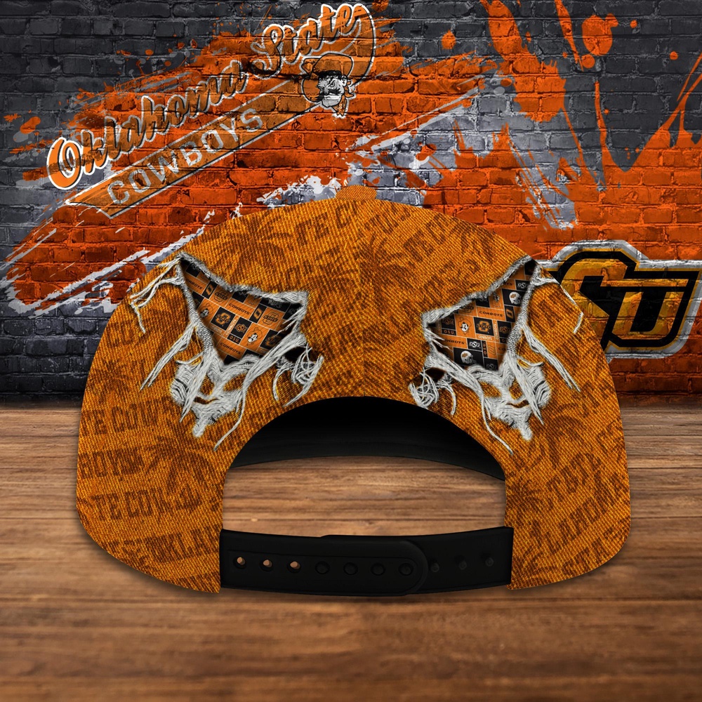 Customized NCAA Oklahoma State Cowboys Baseball Cap Sporty Elegance Vibes Customized NCAA Oklahoma State Cowboys Baseball Cap Sporty Elegance Vibes