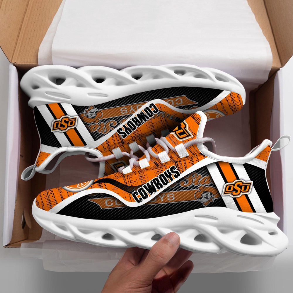 Customized NCAA Oklahoma State Cowboys Sneaker Max Soul Shoes Stride Into Elegance Customized NCAA Oklahoma State Cowboys Sneaker Max Soul Shoes Stride Into Elegance