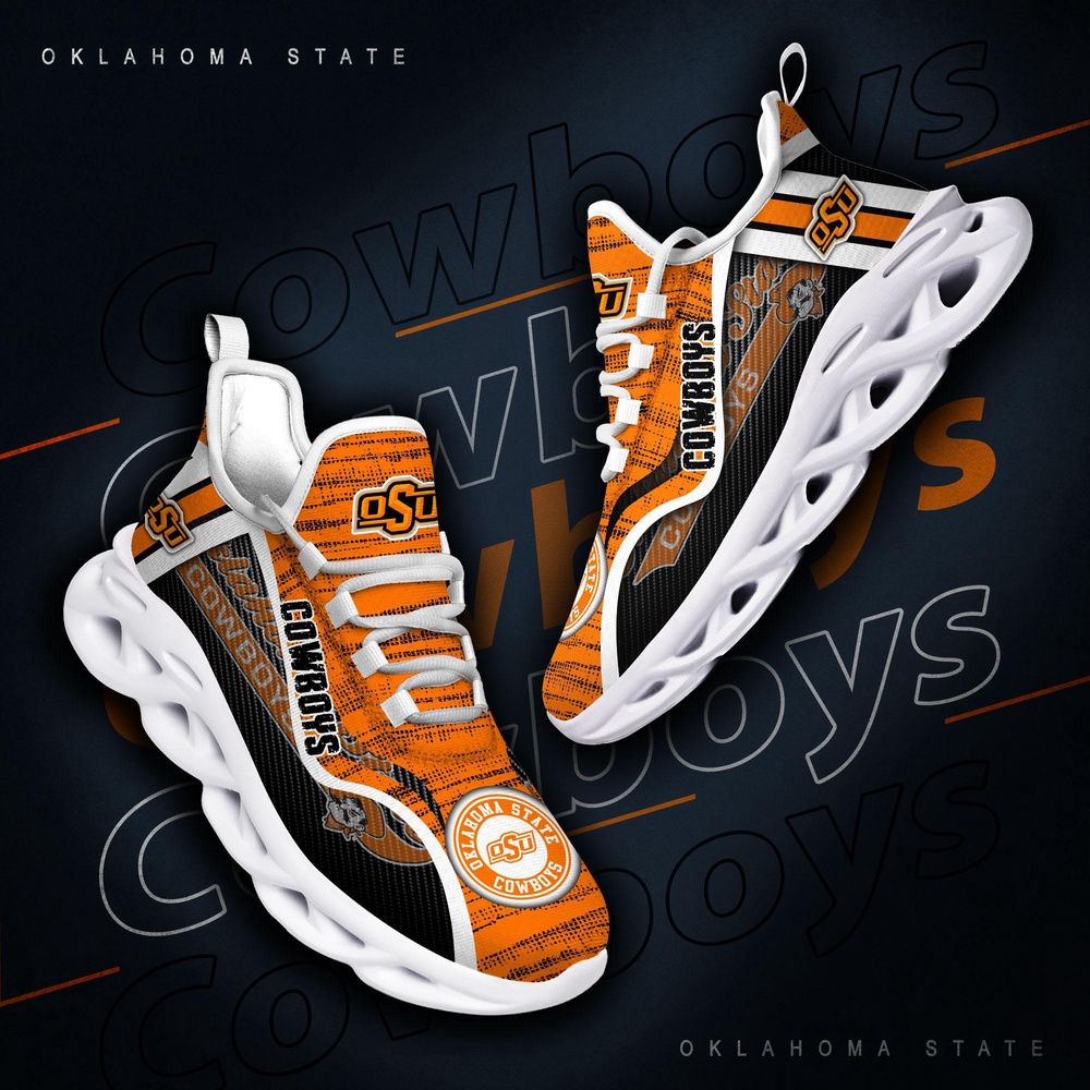 Customized NCAA Oklahoma State Cowboys Sneaker Max Soul Shoes Stride Into Elegance Customized NCAA Oklahoma State Cowboys Sneaker Max Soul Shoes Stride Into Elegance