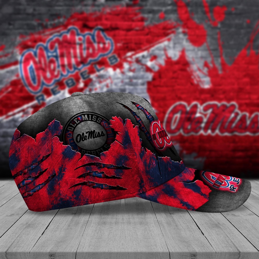 Customized NCAA Ole Miss Rebels Baseball Cap Sleek Trends Parade Customized NCAA Ole Miss Rebels Baseball Cap Sleek Trends Parade