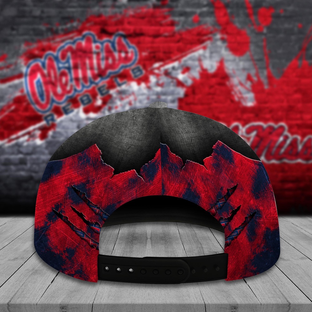 Customized NCAA Ole Miss Rebels Baseball Cap Sleek Trends Parade Customized NCAA Ole Miss Rebels Baseball Cap Sleek Trends Parade