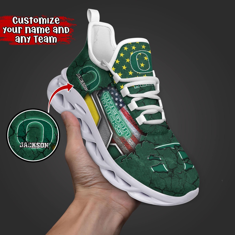 Customized NCAA Oregon Ducks Sneaker Max Soul Shoes Sneaker Elegance Fusion Customized NCAA Oregon Ducks Sneaker Max Soul Shoes Sneaker Elegance Fusion