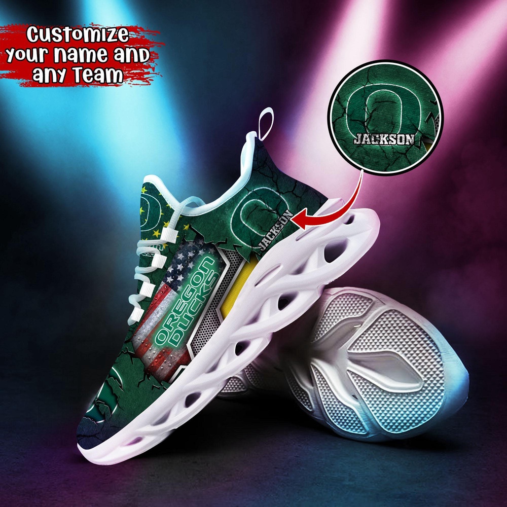 Customized NCAA Oregon Ducks Sneaker Max Soul Shoes Sneaker Elegance Fusion Customized NCAA Oregon Ducks Sneaker Max Soul Shoes Sneaker Elegance Fusion