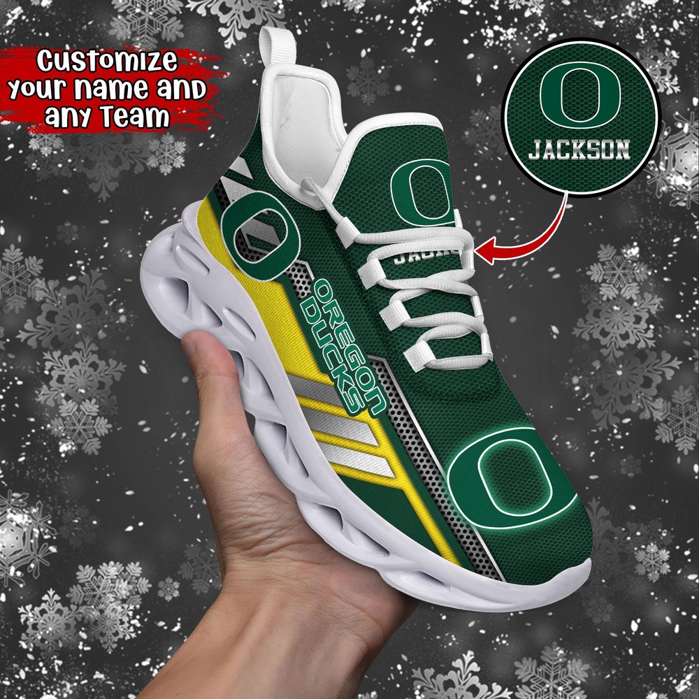 Customized NCAA Oregon Ducks Sneaker Max Soul Shoes Stride Chic Blissful Parade Customized NCAA Oregon Ducks Sneaker Max Soul Shoes Stride Chic Blissful Parade
