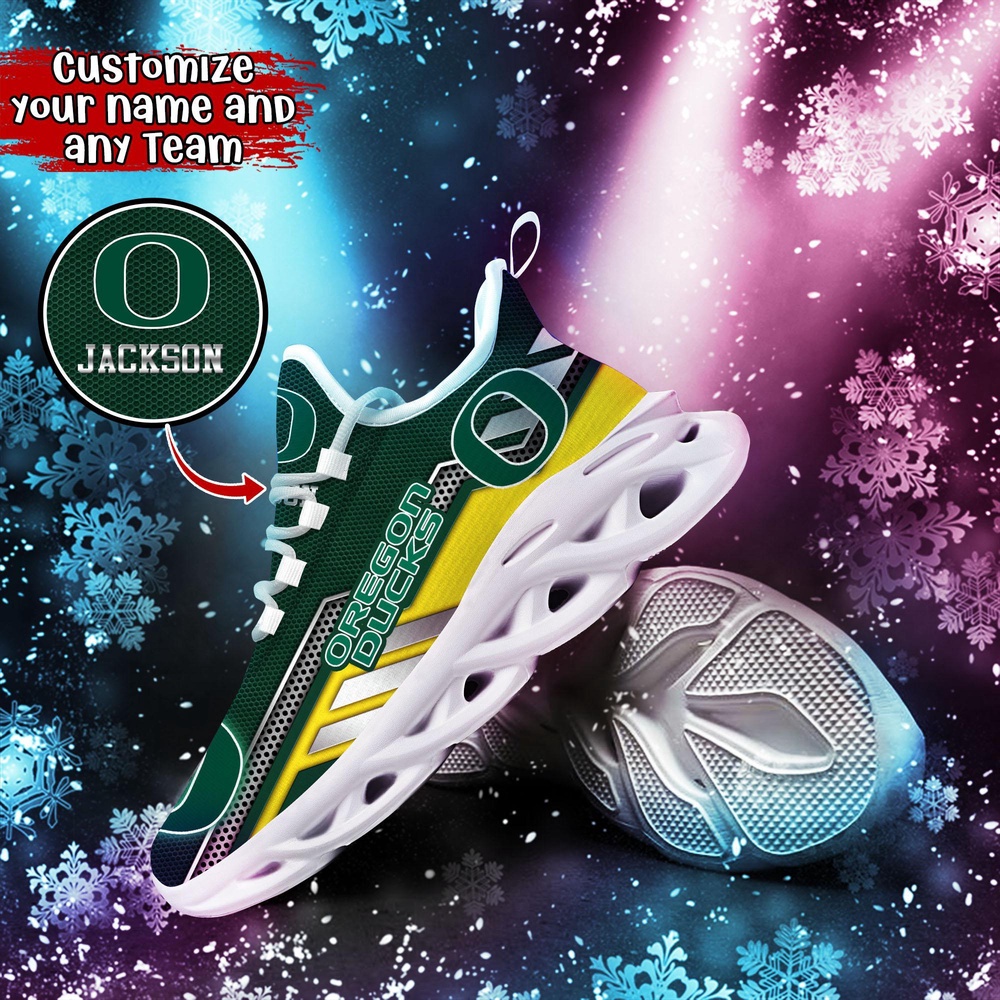 Customized NCAA Oregon Ducks Sneaker Max Soul Shoes Stride Chic Blissful Parade Customized NCAA Oregon Ducks Sneaker Max Soul Shoes Stride Chic Blissful Parade