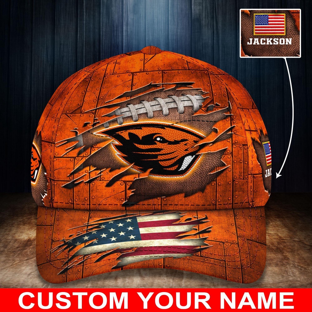 Customized NCAA Oregon State Beavers Baseball Cap Forward Streetwear Vibes Customized NCAA Oregon State Beavers Baseball Cap Forward Streetwear Vibes