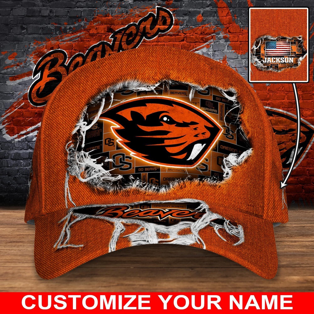 Customized NCAA Oregon State Beavers Baseball Cap Trendsetting Threads Fashion Customized NCAA Oregon State Beavers Baseball Cap Trendsetting Threads Fashion
