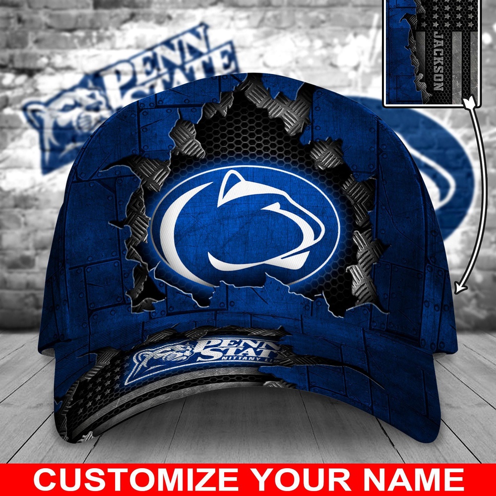 Customized NCAA Penn State Nittany Lions Baseball Cap Glamorous Hat Bliss Customized NCAA Penn State Nittany Lions Baseball Cap Glamorous Hat Bliss