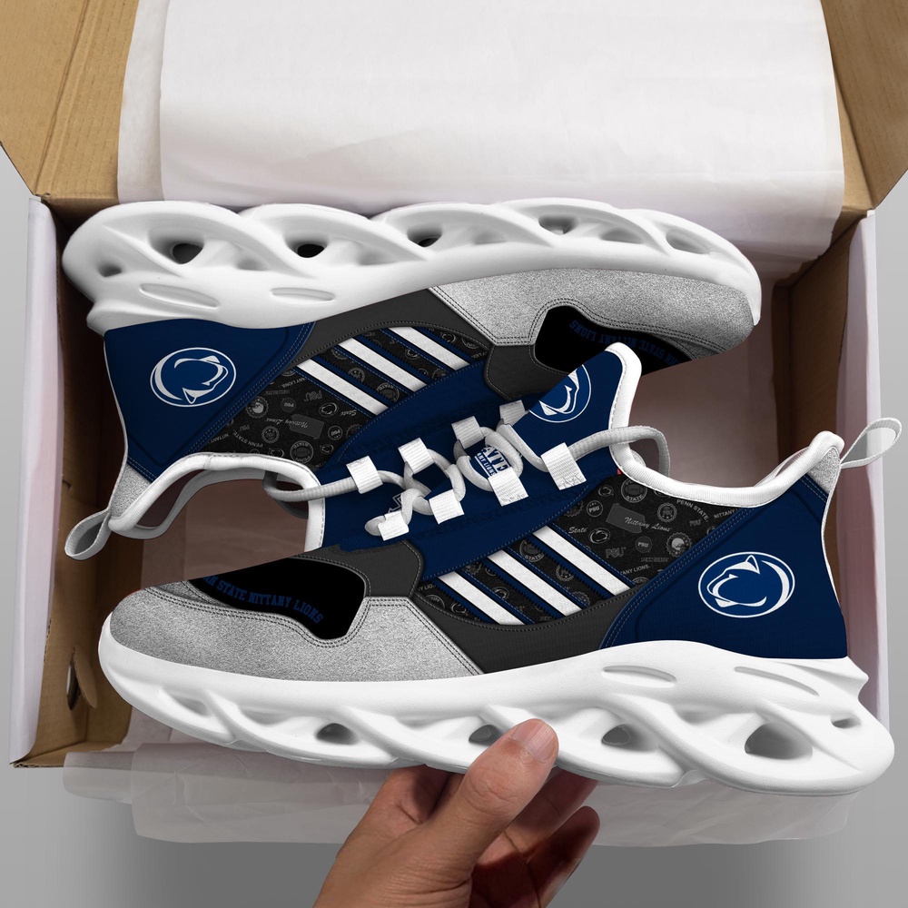 Customized NCAA Penn State Nittany Lions Sneaker Max Soul Shoes Sporty Soul Customized NCAA Penn State Nittany Lions Sneaker Max Soul Shoes Sporty Soul
