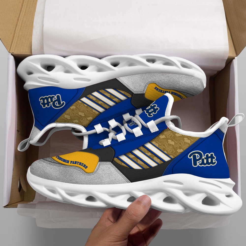 Customized NCAA Pittsburgh Panthers Sneaker Max Soul Shoes Kick Bliss Parade Customized NCAA Pittsburgh Panthers Sneaker Max Soul Shoes Kick Bliss Parade