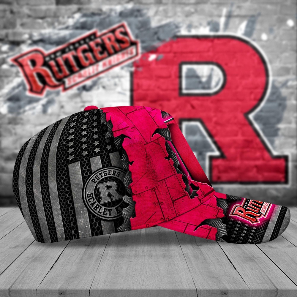 Customized NCAA Rutgers Scarlet Knights Baseball Cap Comfy Magic Headpiece Customized NCAA Rutgers Scarlet Knights Baseball Cap Comfy Magic Headpiece