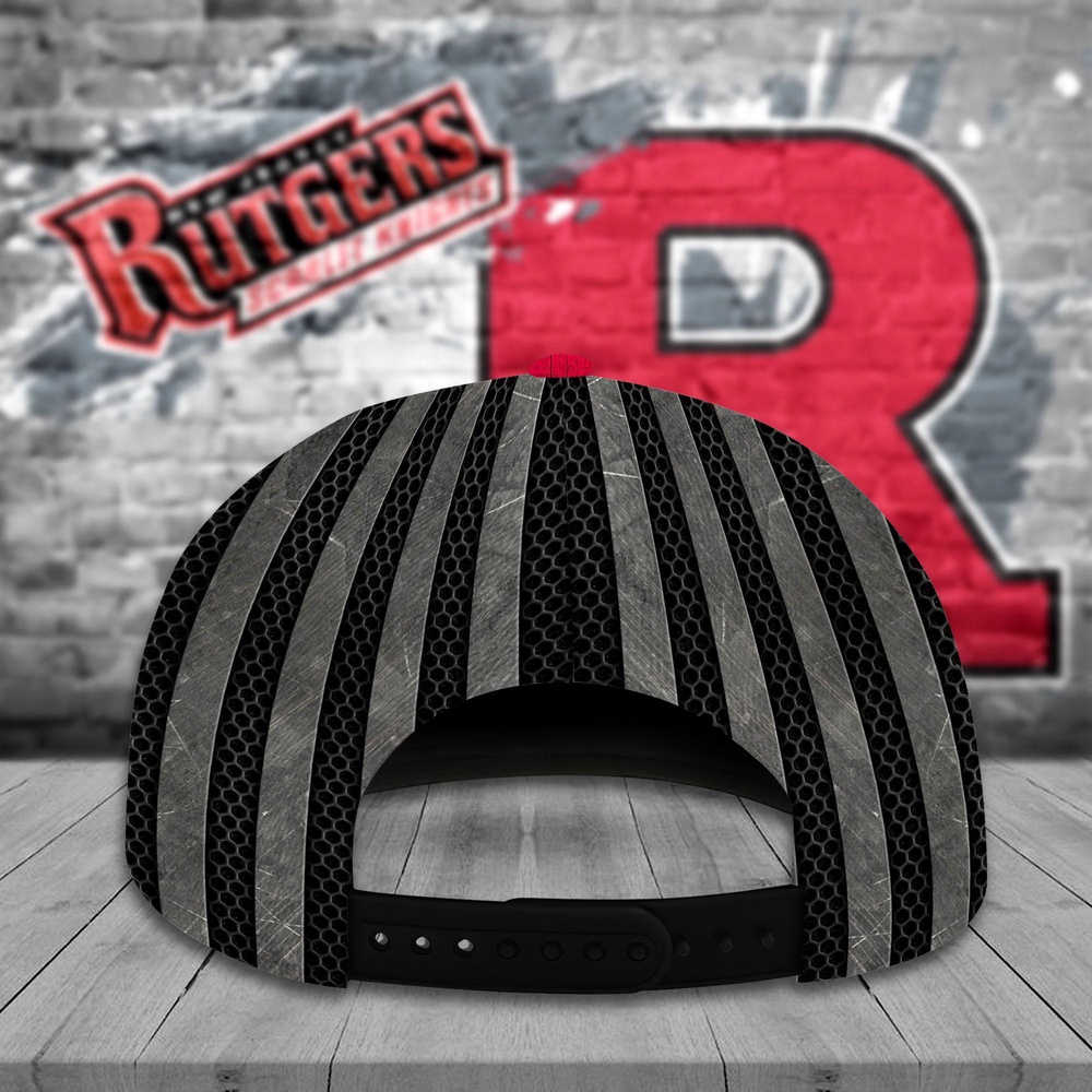 Customized NCAA Rutgers Scarlet Knights Baseball Cap Comfy Magic Headpiece Customized NCAA Rutgers Scarlet Knights Baseball Cap Comfy Magic Headpiece