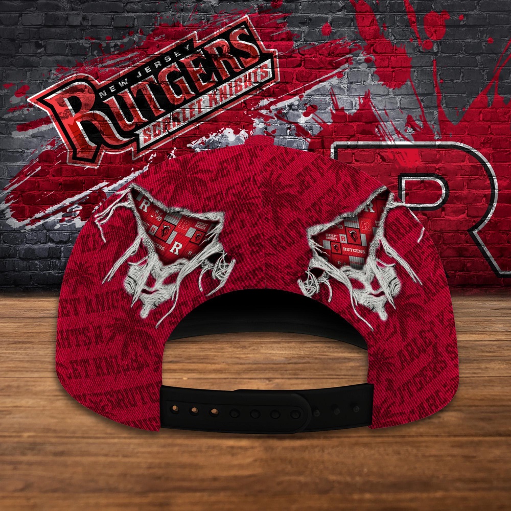 Customized NCAA Rutgers Scarlet Knights Baseball Cap Sleek Layers Of Bliss Customized NCAA Rutgers Scarlet Knights Baseball Cap Sleek Layers Of Bliss