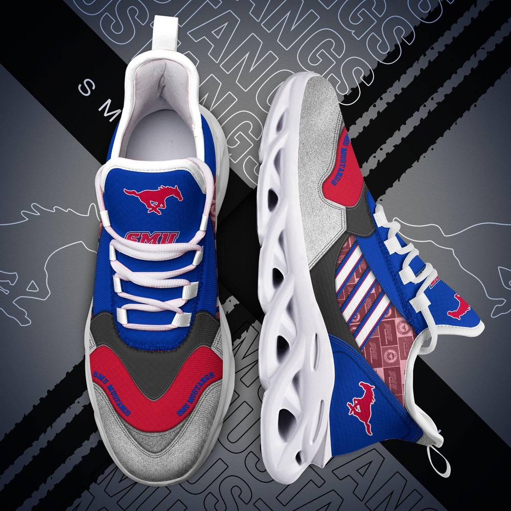 Customized NCAA SMU Mustangs Sneaker Max Soul Shoes Kick Bliss Parade Customized NCAA SMU Mustangs Sneaker Max Soul Shoes Kick Bliss Parade