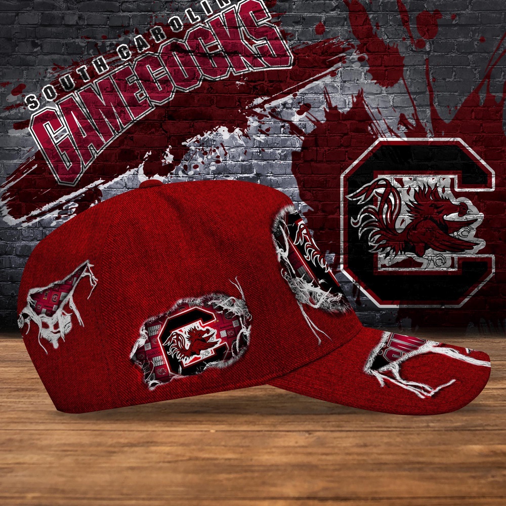 Customized NCAA South Carolina Gamecocks Baseball Cap Chic Vibes in Headwear Customized NCAA South Carolina Gamecocks Baseball Cap Chic Vibes in Headwear