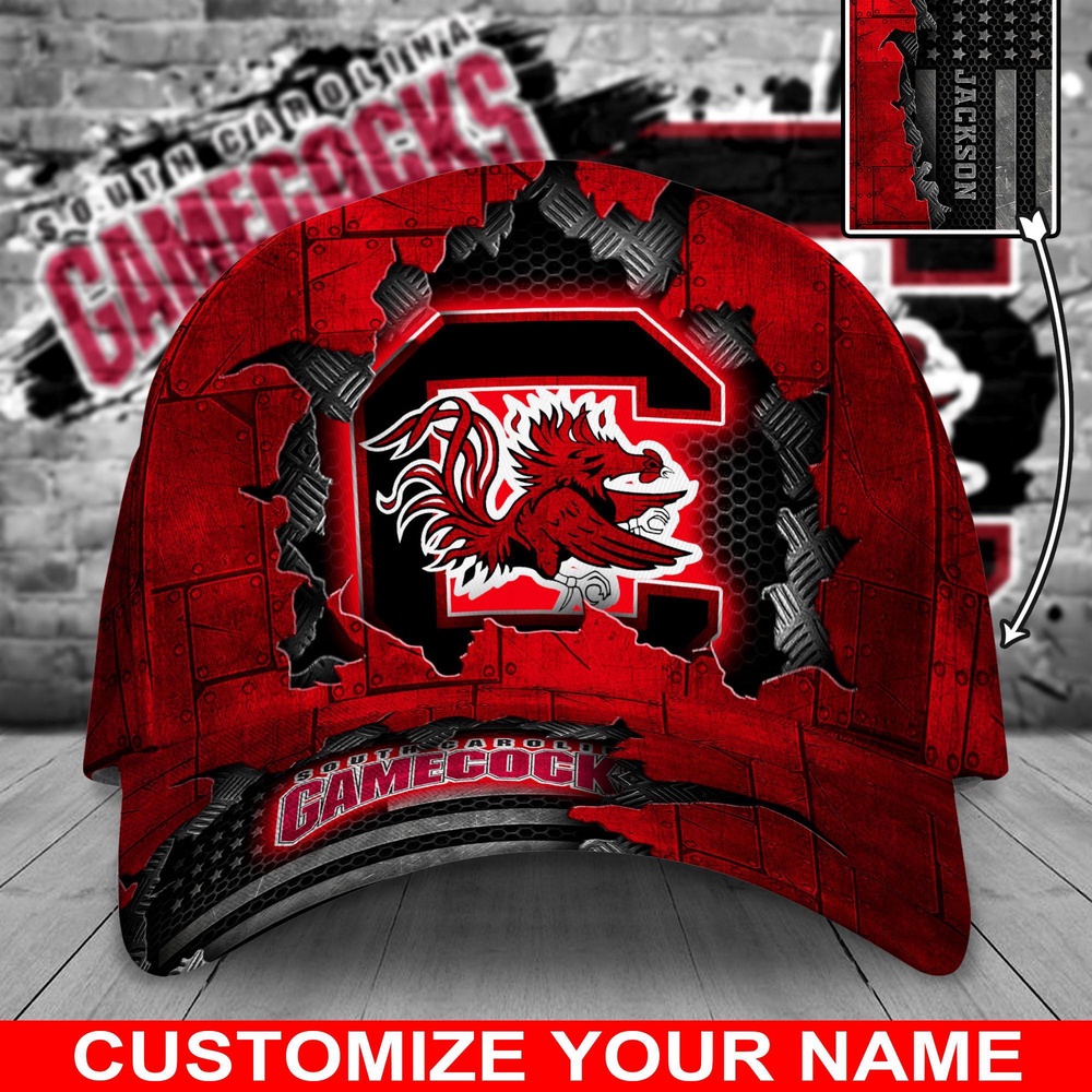 Customized NCAA South Carolina Gamecocks Baseball Cap Glamorous Hat Bliss Customized NCAA South Carolina Gamecocks Baseball Cap Glamorous Hat Bliss
