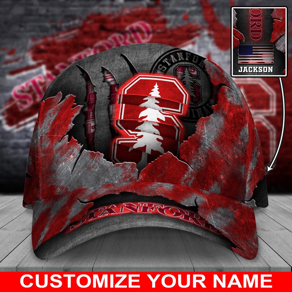 Customized NCAA Stanford Cardinal Baseball Cap Signature Urban Style Customized NCAA Stanford Cardinal Baseball Cap Signature Urban Style