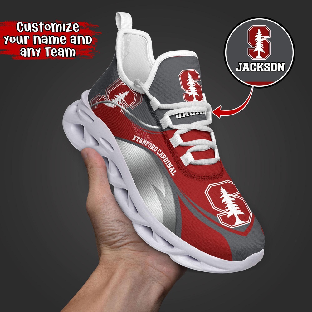 Customized NCAA Stanford Cardinal Sneaker Max Soul Shoes Max Soul Motion Customized NCAA Stanford Cardinal Sneaker Max Soul Shoes Max Soul Motion