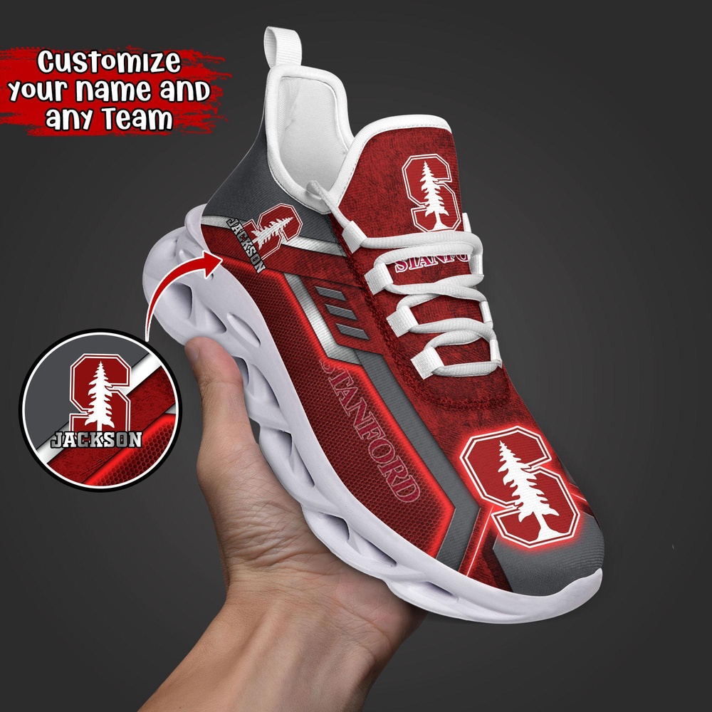 Customized NCAA Stanford Cardinal Sneaker Max Soul Shoes Soulful Stride Customized NCAA Stanford Cardinal Sneaker Max Soul Shoes Soulful Stride