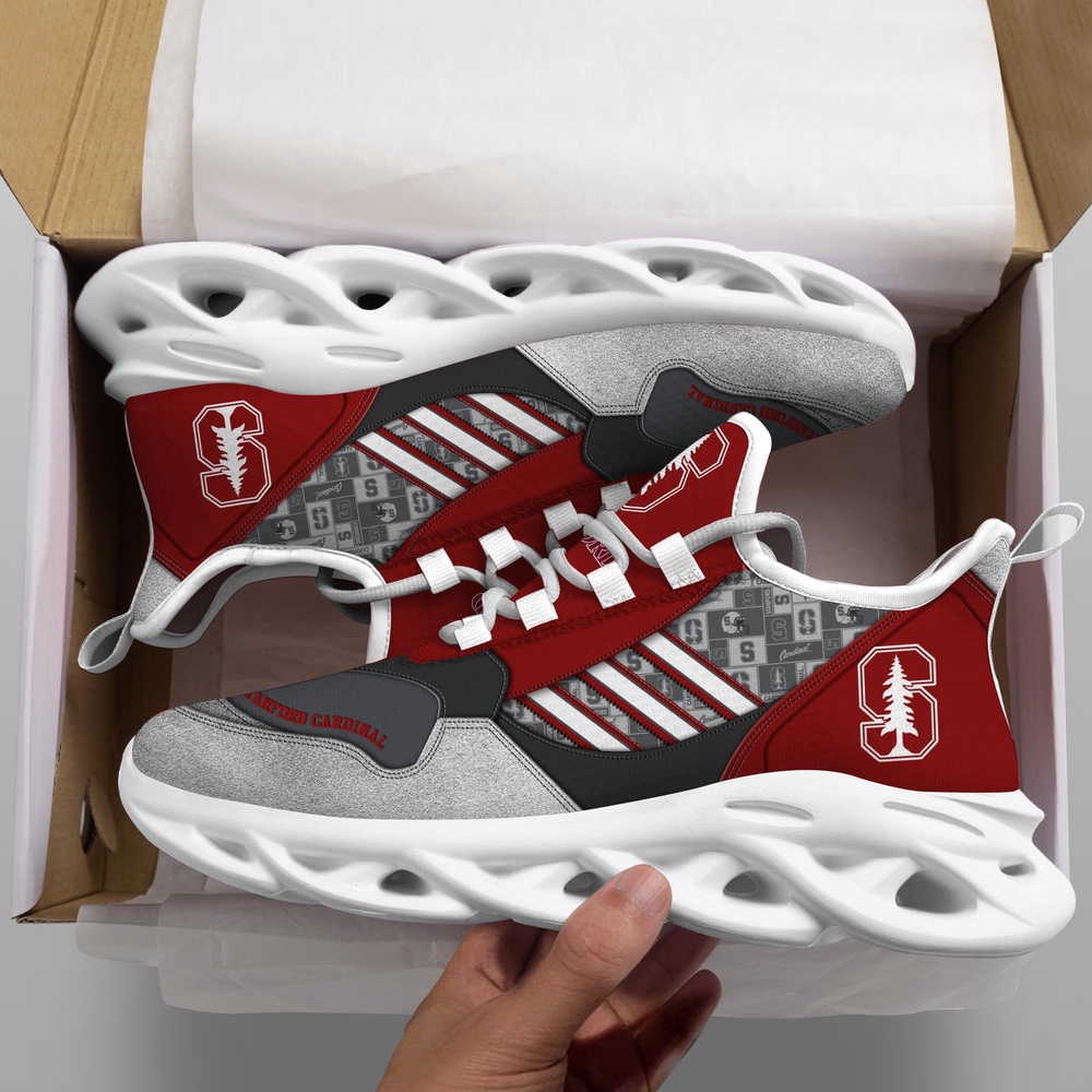 Customized NCAA Stanford Cardinal Sneaker Max Soul Shoes Sporty Soul Customized NCAA Stanford Cardinal Sneaker Max Soul Shoes Sporty Soul