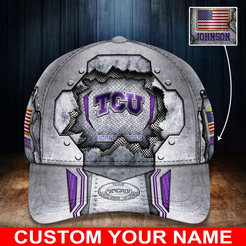 Customized NCAA TCU Horned Frogs Baseball Cap Elegance In Style Customized NCAA TCU Horned Frogs Baseball Cap Elegance In Style
