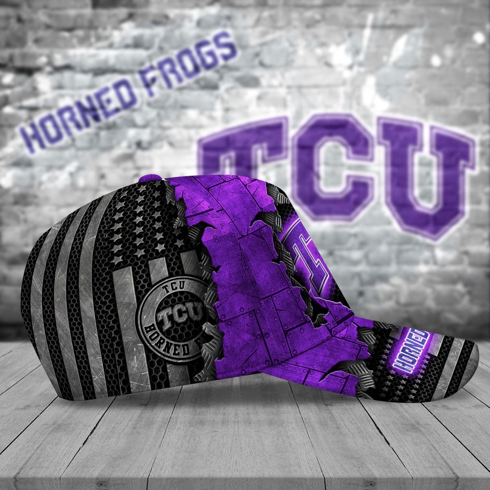 Customized NCAA TCU Horned Frogs Baseball Cap Glamorous Hat Bliss Customized NCAA TCU Horned Frogs Baseball Cap Glamorous Hat Bliss