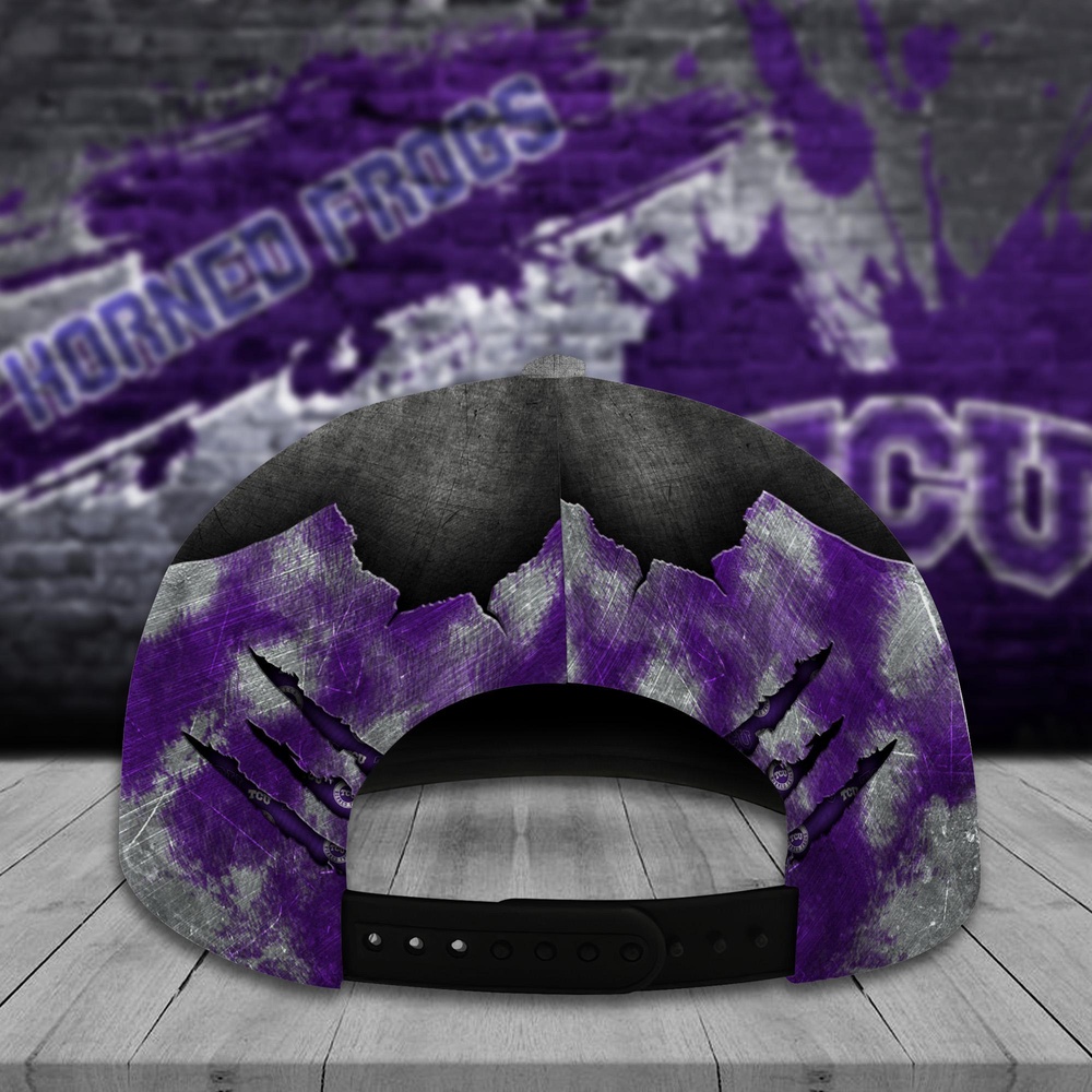 Customized NCAA TCU Horned Frogs Baseball Cap Signature Urban Style Customized NCAA TCU Horned Frogs Baseball Cap Signature Urban Style